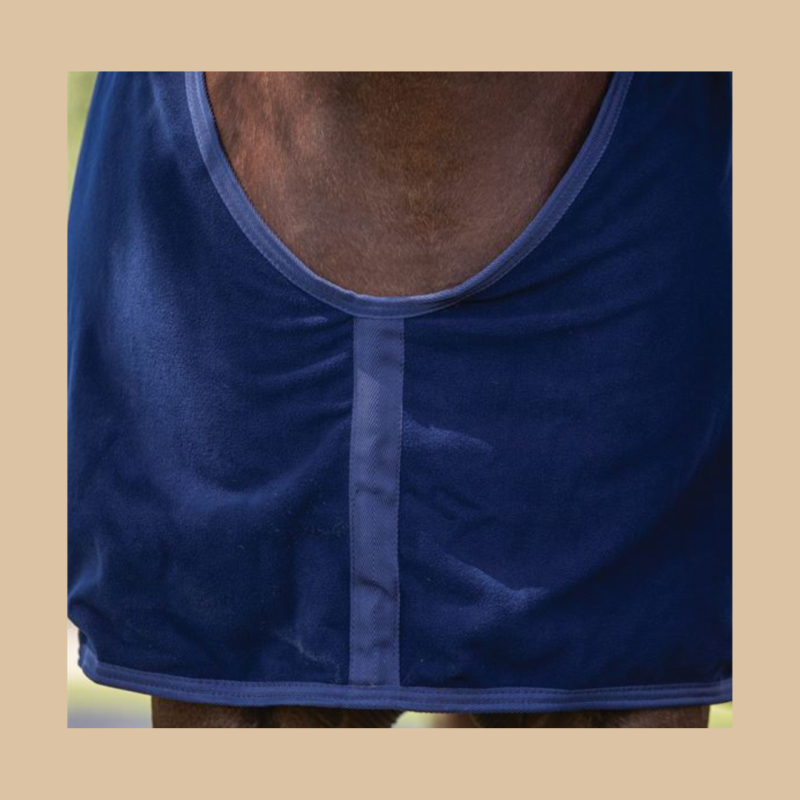 Fleece Cooler Liner with closed front and belly band